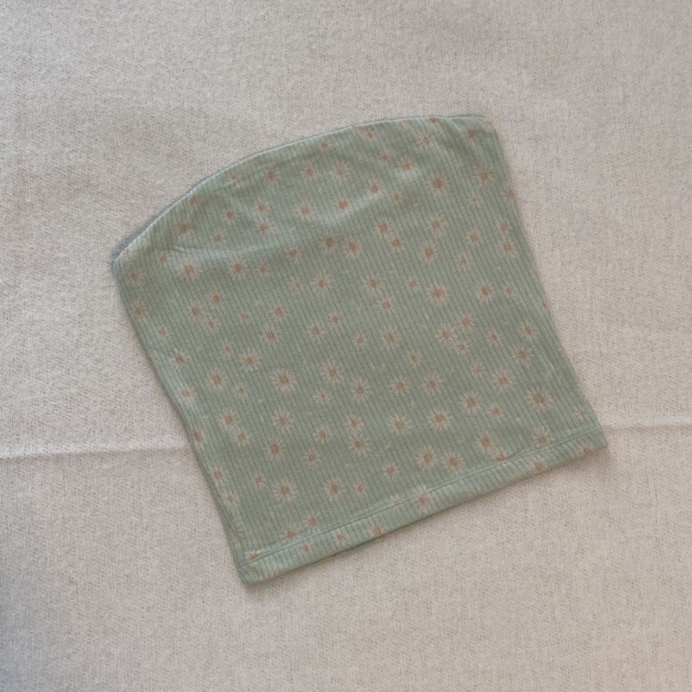 Mint Green Floral Top